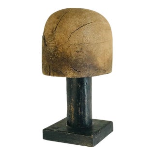 19th Century French Millinery Hat Block For Sale