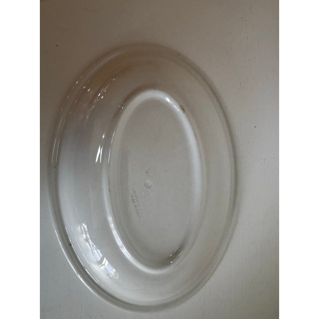 Mid 20th Century Mid 20th Century Mid-Century Modern Italian Hand-Painted Pottery Platter by Primula, Rainbow Striped For Sale - Image 5 of 7