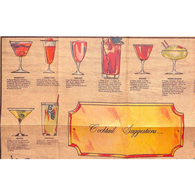 [1] pp. Paperades Westerly, Rhode Island 1967 9 7/8" x 13 5/8" w/ 20 cocktail recipes