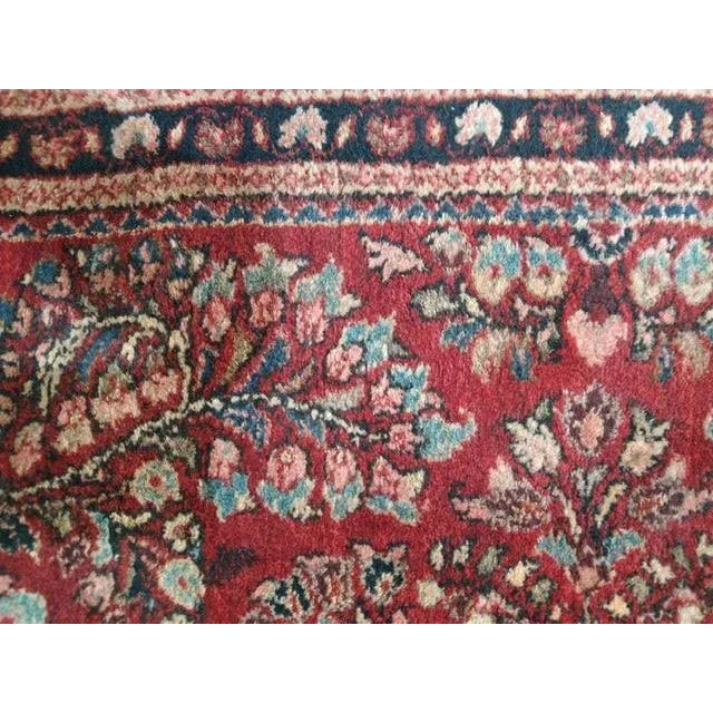Persian 1950s Persian Sarouk 2' X 4' For Sale - Image 3 of 6