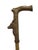 Brown Deer Stag Head Carved Wood Handle Vintage Walking Stick Cane For Sale - Image 8 of 12
