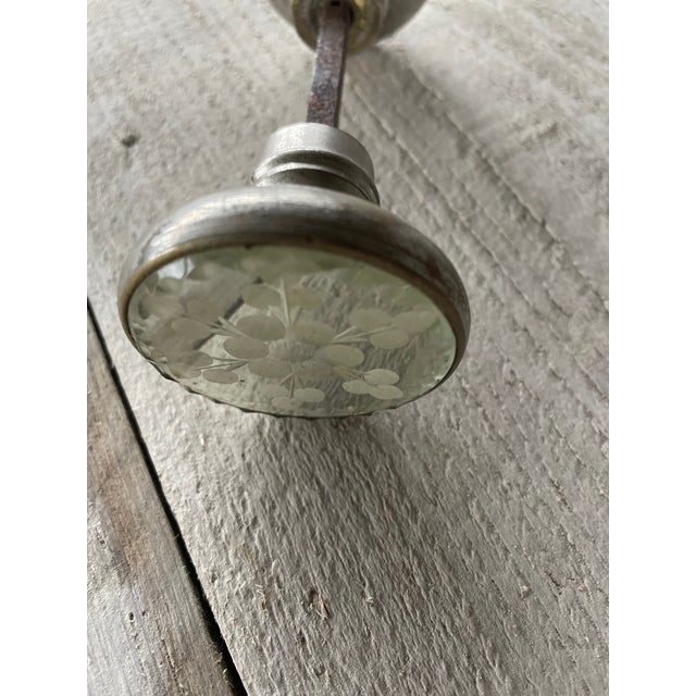 1950s Mid-Century Mirrored Door Handle For Sale - Image 5 of 9