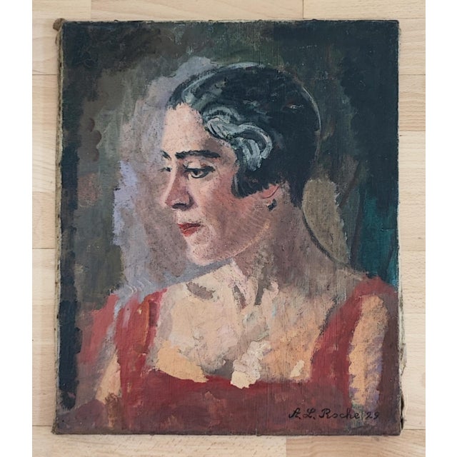 Painter born in Geneva in 1891. Died in Geneva in 1961. This piece has an attribution mark, I am sure that it is...