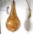 Orange Mid-Century Modern Pear Shaped Sconces- a Pair For Sale - Image 8 of 10