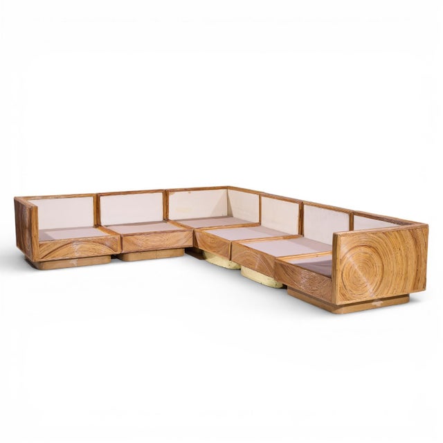 Mid-Century Modern Adrian Pearsall for Comfort Designs Modular Pencil Reed Mid Century Sectional Sofa For Sale - Image 3 of 7