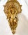 Antique Carved Giltwood Hanging Shelves With Arched Mirror and Putti - a Pair For Sale In Philadelphia - Image 6 of 11