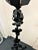 Sculptural Wrought Iron Floor Candle Stand For Sale In West Palm - Image 6 of 12