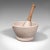 1900s Antique Victorian English Ceramic Mortar and Pestle For Sale - Image 12 of 12