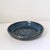 Signed Studio Pottery Ceramic Colander Dish in Mottled Blue Glaze For Sale - Image 11 of 15