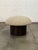 “Miel” Model Mushroom in Walnut and Beige Upholstery For Sale - Image 4 of 8