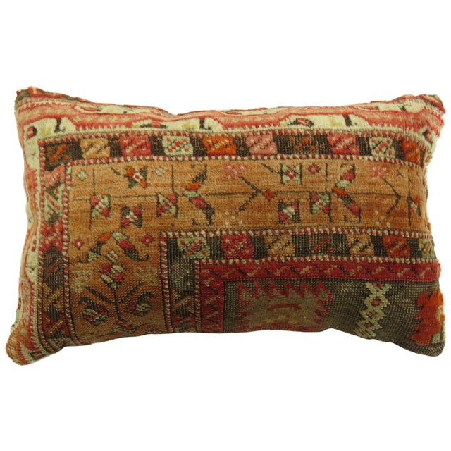 Pillow made from an angora Oushak pillow. 12'' x 19''