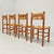 Chairs in Fir Wood and Rope by Raffaello Biagetti from Atelier Biagetti, 1970s , Set of 4 For Sale - Image 3 of 18