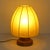 Mid-Century Modern Wooden and Cocoon Table Lamp, 1960s For Sale - Image 3 of 5