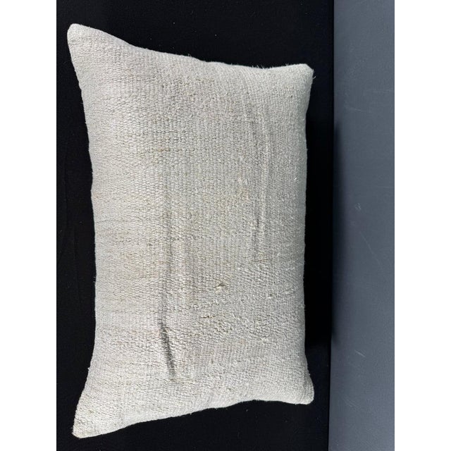 Turkish Hemp Pillow Cushion Natural Beige Pillow Cushion Cover 16" x 24" #30113 Enhance your home decor with our Kilim...