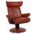 Large Jazz Lounge Chairs in Red Brown Leather from Stressless, Set of 2 For Sale - Image 13 of 18