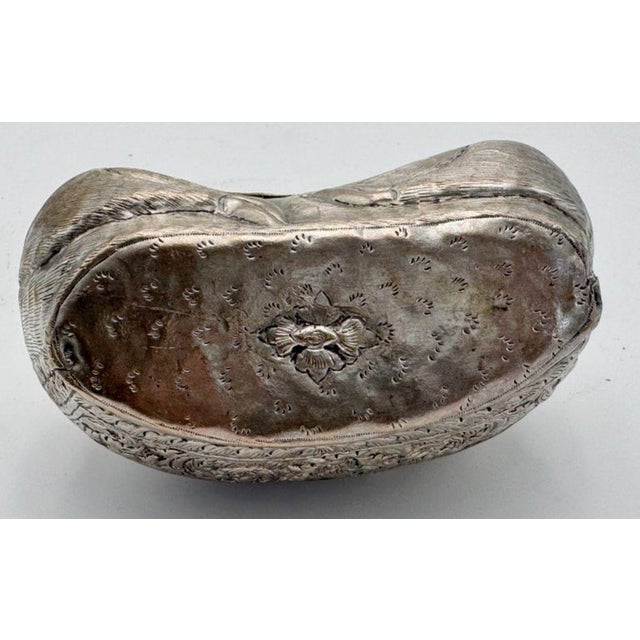 Silver Antique Anglo-Indian Silver-Plated Figural Stag Covered Box, British Raj Period For Sale - Image 8 of 8