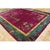 1920s Red Knotted Antique Chinese Art Deco Rug by Walter Nichols 8' 10"x 11' 6" For Sale - Image 9 of 9