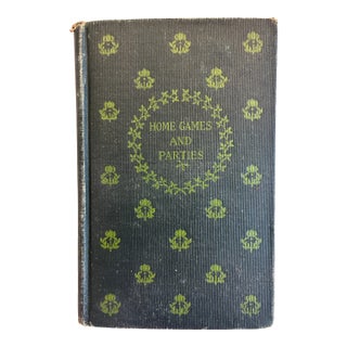 Antique 1911 Home Games and Parties Decorative Book For Sale
