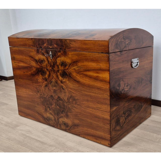 Emilian Art Deco Travel Trunk, 1934 For Sale - Image 3 of 18
