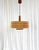 Mid-Century Scandinavian Teak Pendant Disc, 1965 For Sale - Image 12 of 14