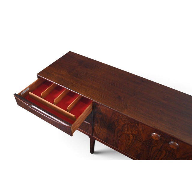 Wood Mid 20th Century McIntosh "Dunotter" Credenza in Brazilian Rosewood For Sale - Image 7 of 15