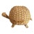 1980s Vintage Coastal Wicker Turtle Basket For Sale