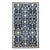 Afghan Sultanabad Wool 6x10 Navy Blue & Ivory Handmade Area Rug #1144038 For Sale