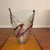 Contemporary Vintage Italian Handblown Art Glass Sculptural Centerpiece Vessel For Sale - Image 3 of 13