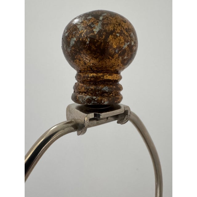 Gilt Seashell Form Table Lamp For Sale - Image 4 of 10