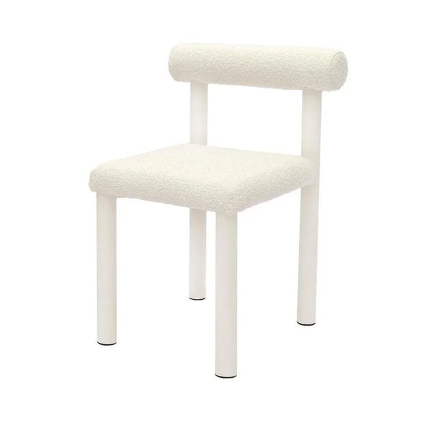 Object 080 chair by ng design dimensions: w 43 x d 51 x h 72 cm materials: bouclé fabric, powder-coated steel also...