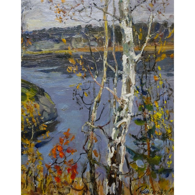 Leonid Vaichlia, Autumn Karelia, 1975 For Sale - Image 3 of 5