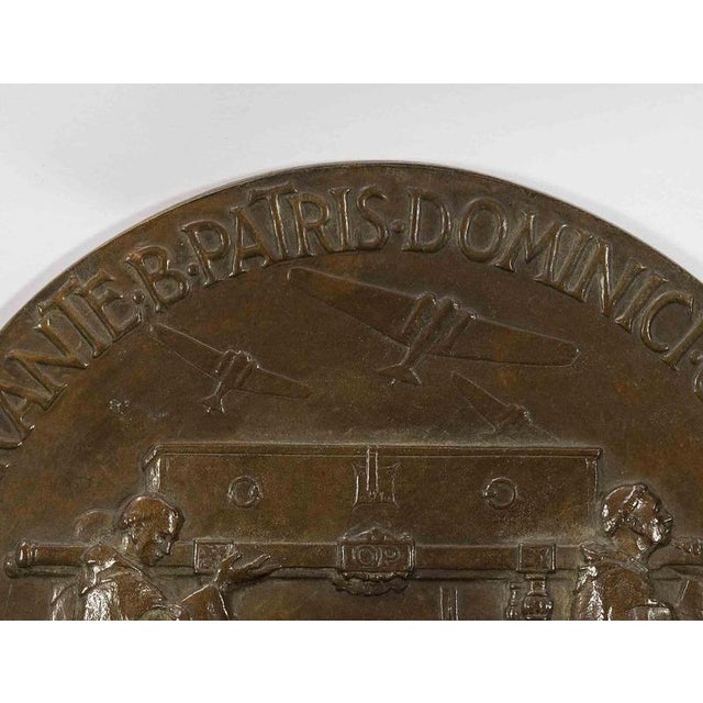 Bronze Commemorative Medal of Saint Dominic Relics Transfer, Italy, 1943 For Sale - Image 3 of 6