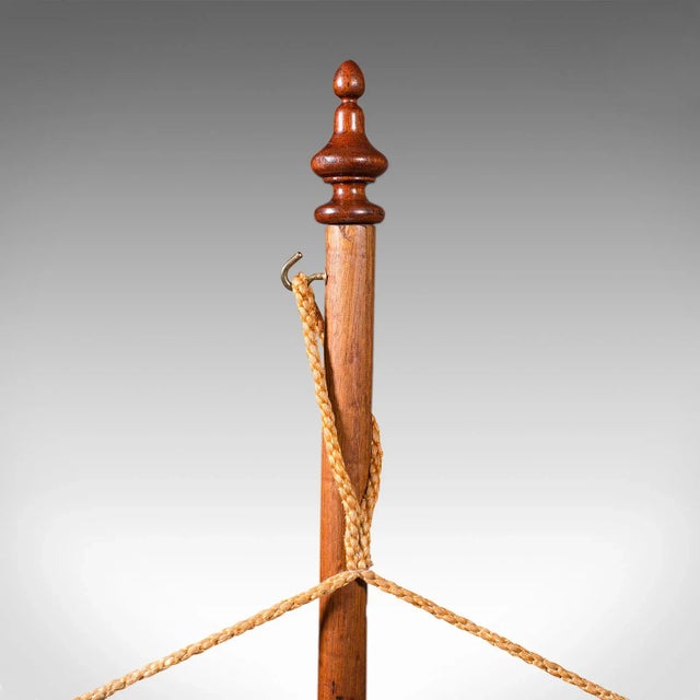 1835 Antique William IV English Pendant Pole Screen For Sale - Image 6 of 13