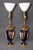 Manufacture de Sevres Antique Turn of the Century Blue Sevres Vase Table Lamps - Pair For Sale - Image 4 of 12