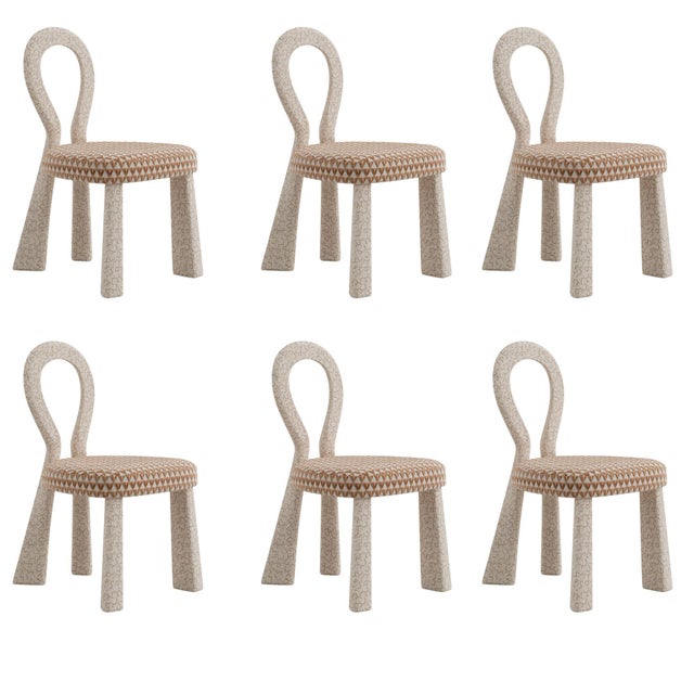 Mary III Dining Chairs by Ottiu, Set of 6 For Sale - Image 6 of 6