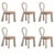 Mary III Dining Chairs by Ottiu, Set of 6 For Sale - Image 6 of 6