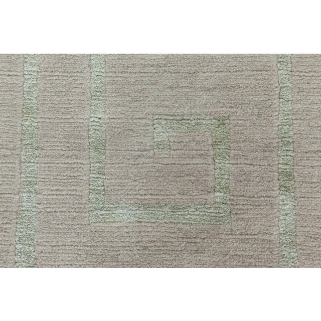 Modern Modern Art Deco Tibetan Rug with Greek Key Design by Doris Leslie Blau For Sale - Image 3 of 5