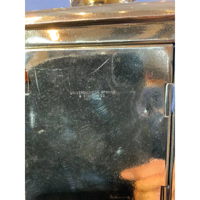 Metal Solid Brass Bowlight Boat Lantern For Sale - Image 7 of 7