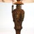 1920s Antique Jefferson Textured Reverse Painted Landscape Table Lamp C1920 For Sale - Image 5 of 14