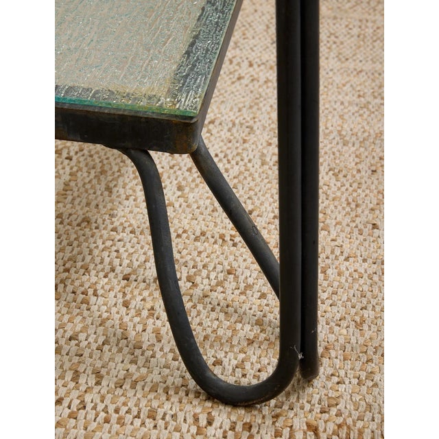 1950’s Hairpin Entry Table For Sale - Image 9 of 12