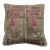 Pink Brown Turkish Rug Pillow For Sale