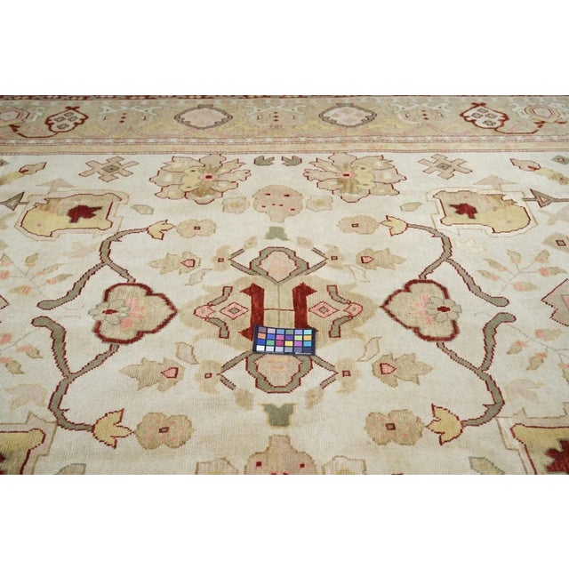 Oushak Rug 10' X 14' For Sale - Image 10 of 11