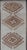 Measures: 3'2 x 11'9 Vintage Turkish Tulu Runner with Ivory Field and Soft Brown Diamond Motifs. Keivan Woven Arts / Rug...