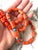 2020s Coral Branch and Turquoise Beaded Necklace With Antiqued Gold Tone Spacers - Designed by Matthew Izzo For Sale - Image 5 of 5
