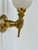 Wall Lights in Brass and Opaline Glass from Maison Jansen, France, 1960, Set of 2 For Sale - Image 3 of 10