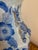 Ceramic Maitland-Smith Large Blue and White Vase For Sale - Image 7 of 10