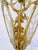 Vintage Bronze Lantern With Etched Glass Panels For Sale - Image 10 of 10