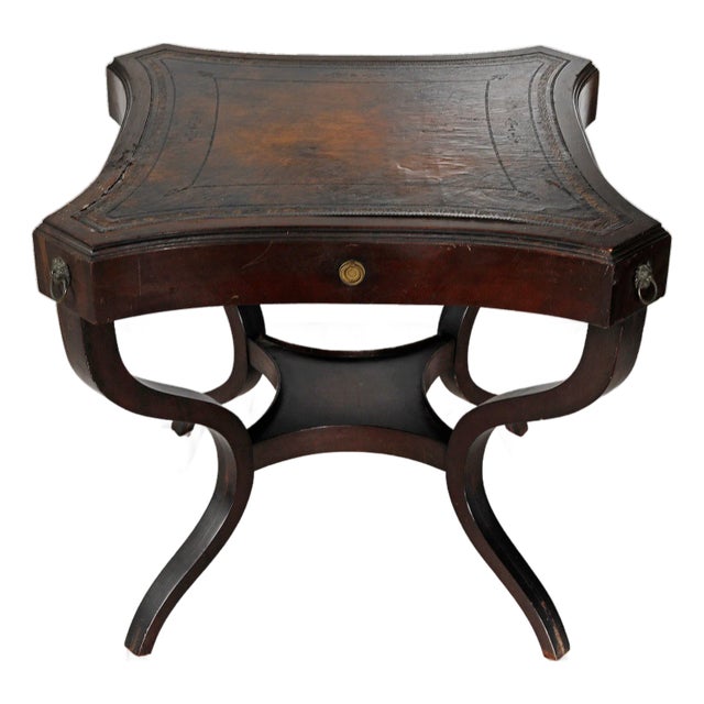 Antique Mahogany Side Table For Sale