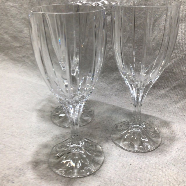 Mikasa Berekely Crystal Wine Glasses-Set of 4 For Sale - Image 11 of 12
