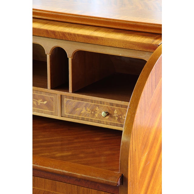 1960s Danish Secretaire in Cherry by Edmund Jørgensen, 1950s For Sale - Image 5 of 18